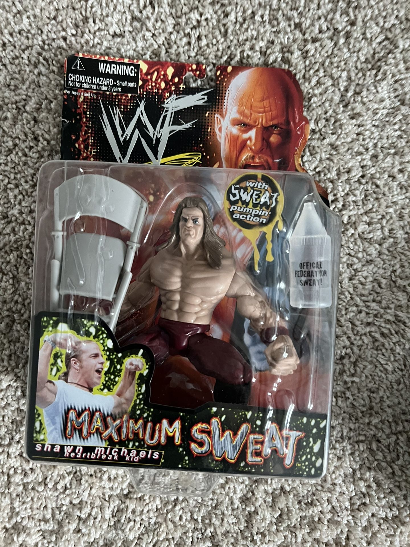 Wwf Wwe Classic Hbk Shawn Michaels Maximum Sweat Figure