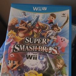 Wii Game Super Smash Brothers  For Wii U