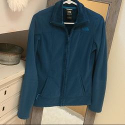 The North Face Morningside Full Zip Fleece ▪︎ Teal ▪︎ Size:  XS