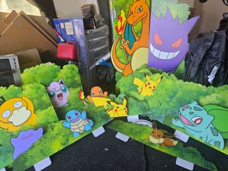 Pokemon x Target display pieces