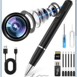 📷 Compact Indoor Security Camera – One-Button Operation for Home & Office