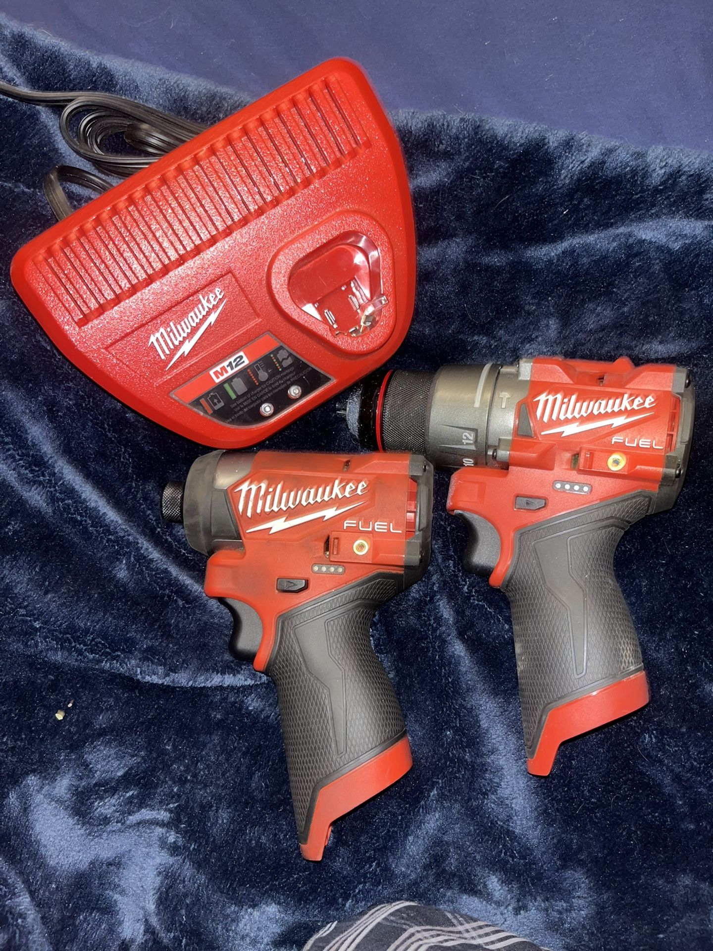 Used Milwaukee Fuel M12 Set No Battery