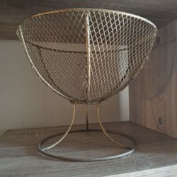 Vintage French Wire Basket