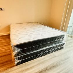 Queen Mattress Come With Free Box Spring - Same Day Delivery 