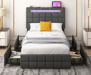 Bed Frame twin size    Cama twin size