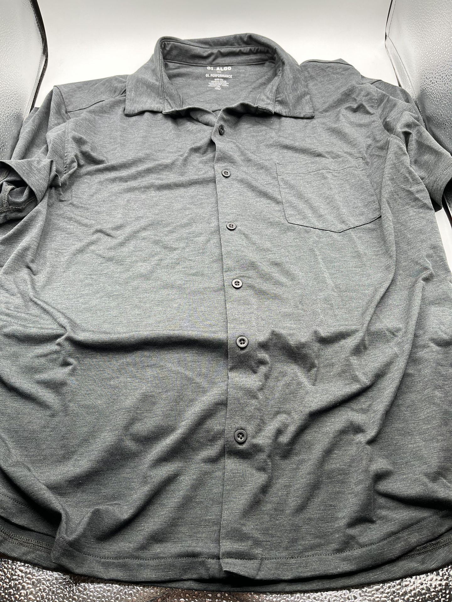 01. Algo Performance Quick Dry Polo Shirt Size XXL