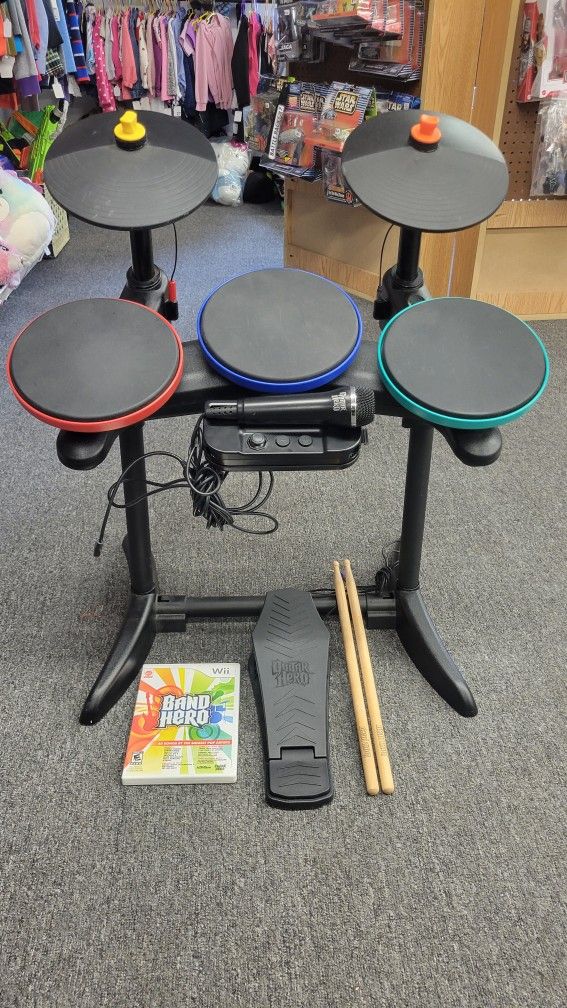 Band Hero Drum Bundle for Nintendo Wii