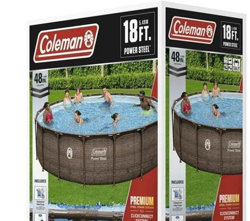 18ft Coleman Pool -USED