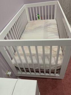 Organic Breathable 252 Coil 2-Stage Crib Mattress