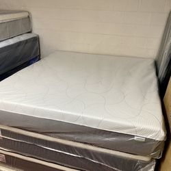 King Size Mattress Memory Foam Firm Novilla 12” Inches Thick Wrapped In Plastic New From Factory Same Day Delivery  🚚