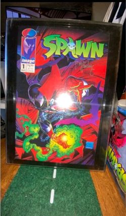 Spawn #1 COA mcfarlane autograghed signed