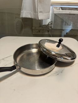 Stainless Steel Skillet with lid