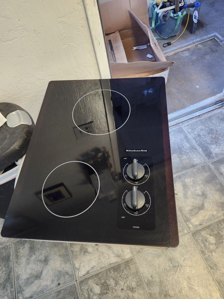 Kitchen aid electric stovetop