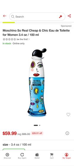 Women's Moschino perfume