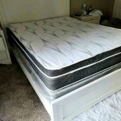New QUEEN PILLOW TOP MATTRESS and BOX SPRING 2PC