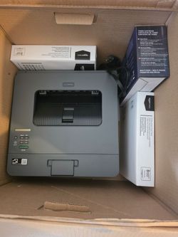 Brother Wireless HL-L2405W Compact Monochrome Laser Printer w/ extra ink and paper