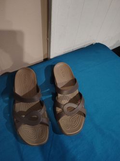 Crocs Women sandals Meleen Twist Comfort Cushion  Size 8