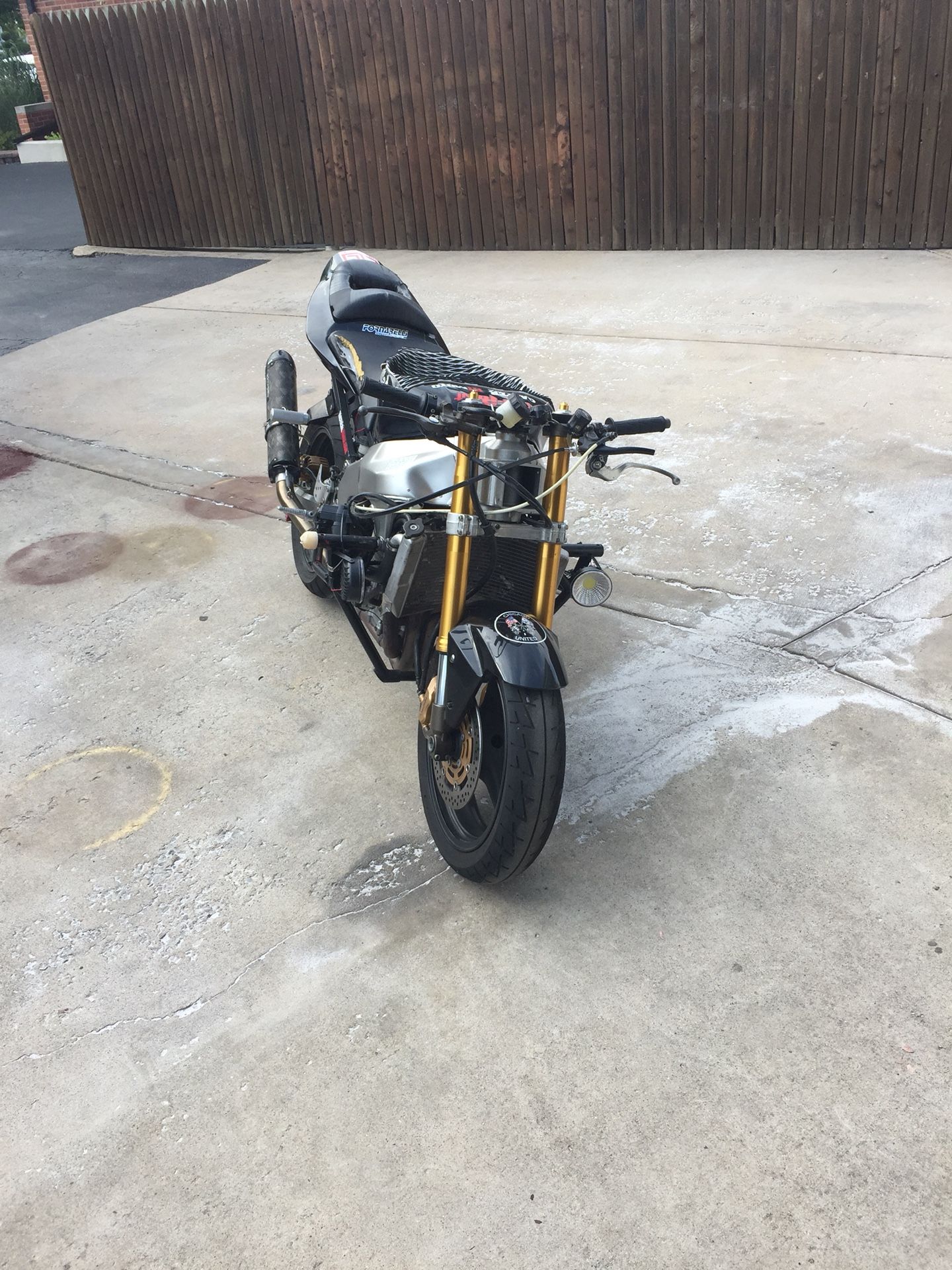 Ninja 636 stunt bike