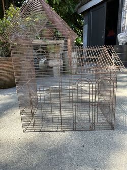 Antique Wire Birdcage