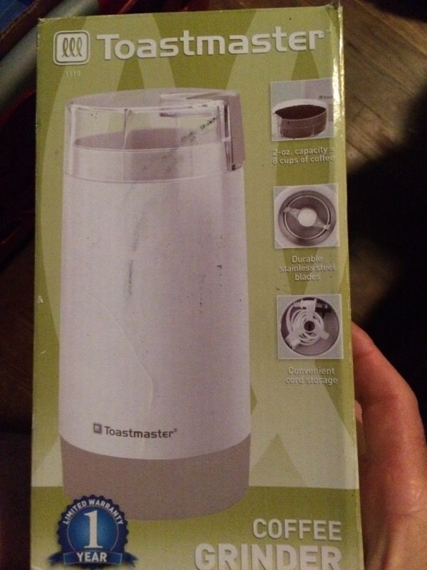 New in the box coffee grinder
