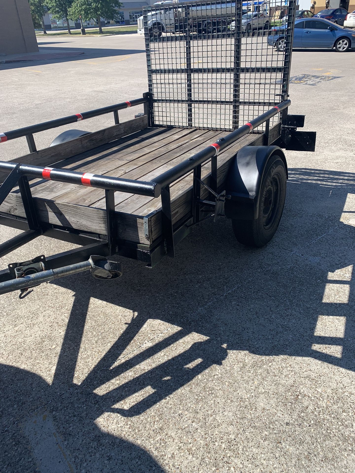 Solid 5x8 Utility Trailer 