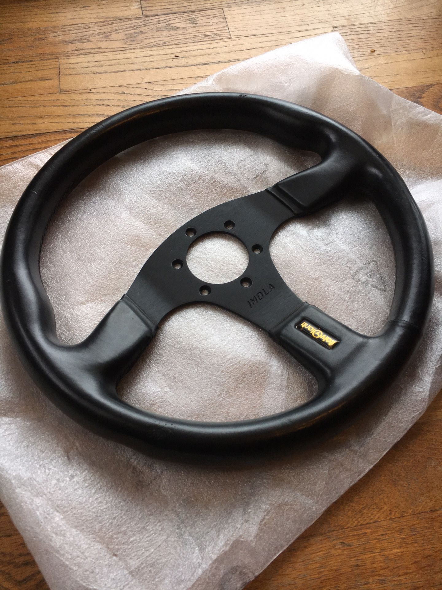 Italvolanti IMOLA 350mm Racing Steering Wheel Sparco Nardi OMP NRG Momo