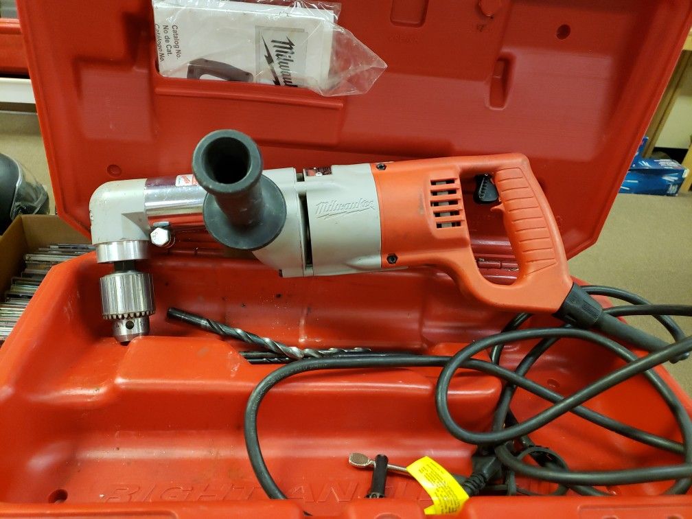 Milwaukee 1/2" Corded Right Angle Drill 3107-6