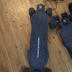 iSinwheel V8 & V10 Electric Skateboards - Bundle Deal! Less than 50 Miles!
