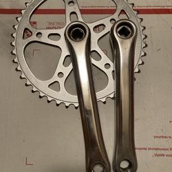 OLD SCHOOL BMX BIKE SUGINO CRANKS SET 1980’s VINTAGE -EXCELLENT CONDITION 