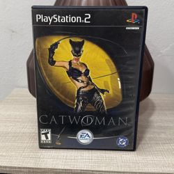 Catwoman (Sony PlayStation 2, 2004) PS2 Game - Complete CIB