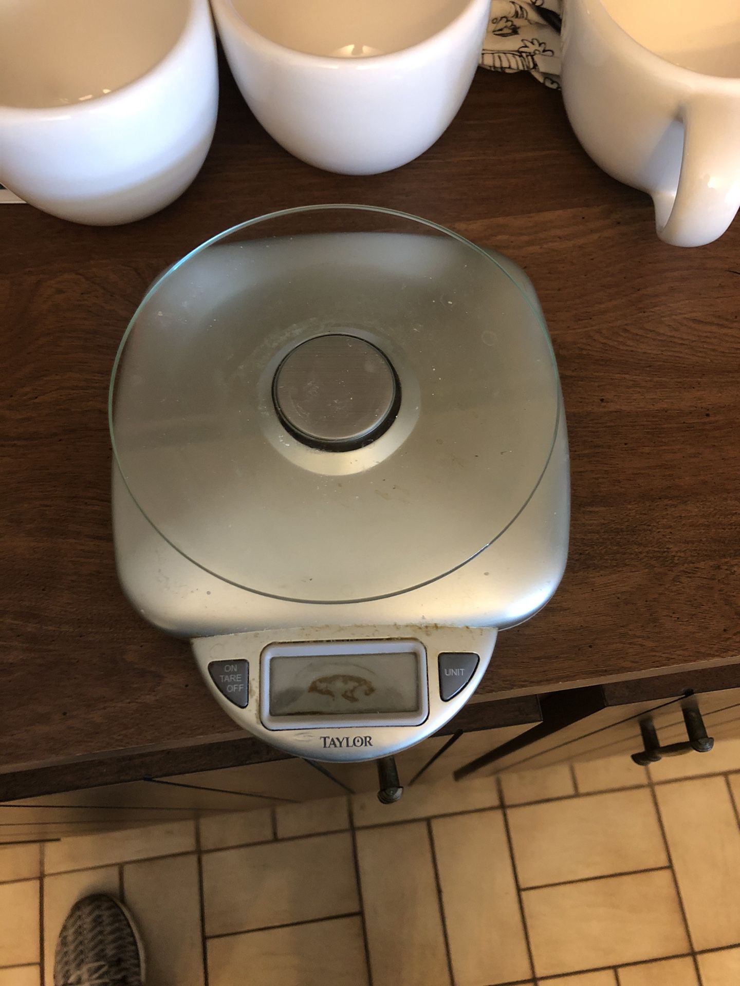 Kitchen food scale