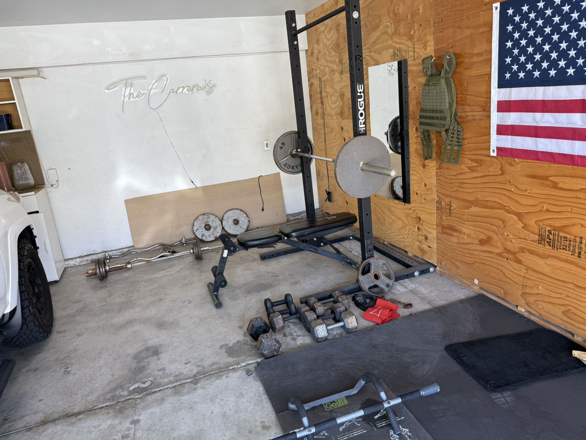 Rack w/ Weights