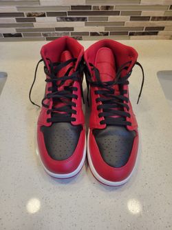 Nike Air Jordan 1 Mid Bred Used jordan reverse bred. Size 11