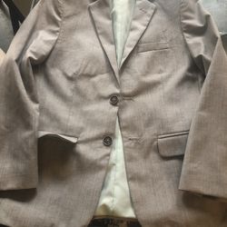 Kids Calvin Klein Light Gray Coat