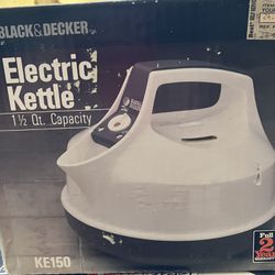 Electric Kettle (Black & Decker)