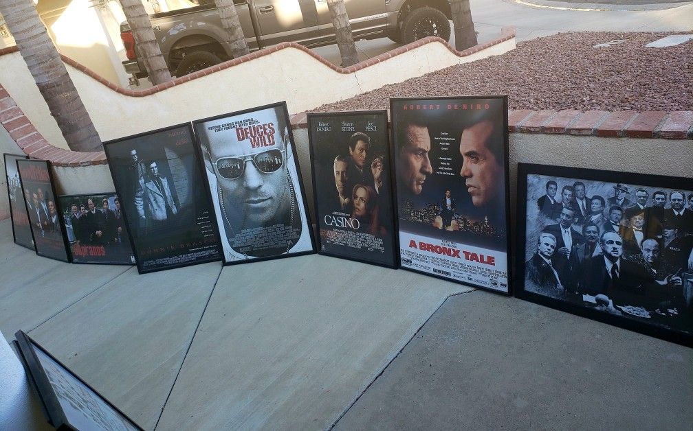 Movie and TV posters