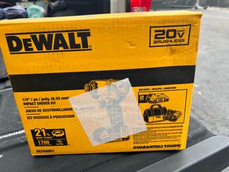 Dewalt Impact and drill bit combo deal