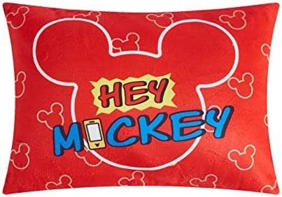 Disney Mickey Mouse 3 Piece Zippered Slumber Bag Set - Flamingo & Rainbow Area