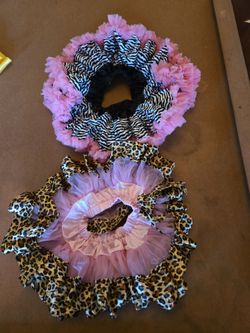 Toddler Tutu Zebra Cheetah