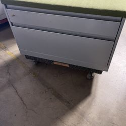 Steelcase Single Drawer Lateral Filing Cabinet 