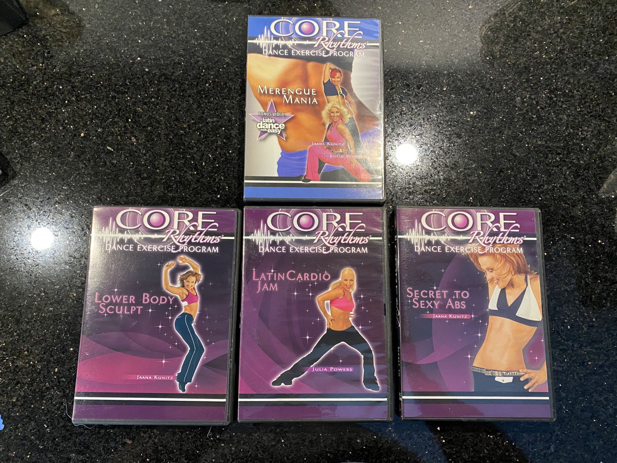 Core Rhythms Dance Exercise Program: Body Sculpting Collection 4 DVD Set