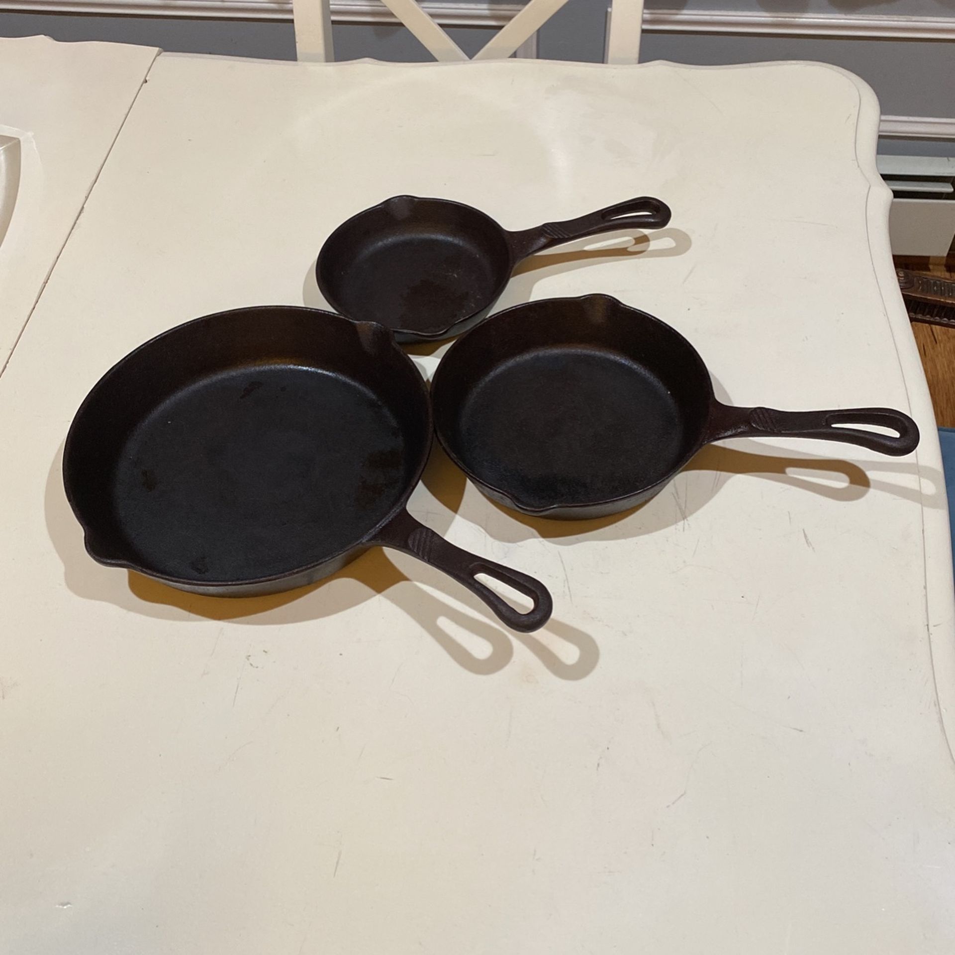 Vintage Keilen LTD Cast Iron Skillets