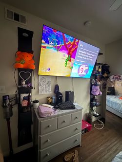 70in TV with mount