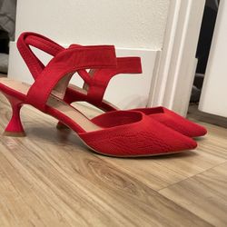 Red Heels size 7