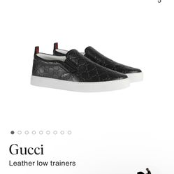 Gucci Low Trainers. 