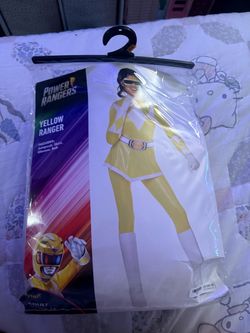 Adult yellow power ranger
