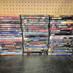 63 DVD Movies - All Action