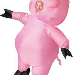 Adult Inflatable, Pig Costume