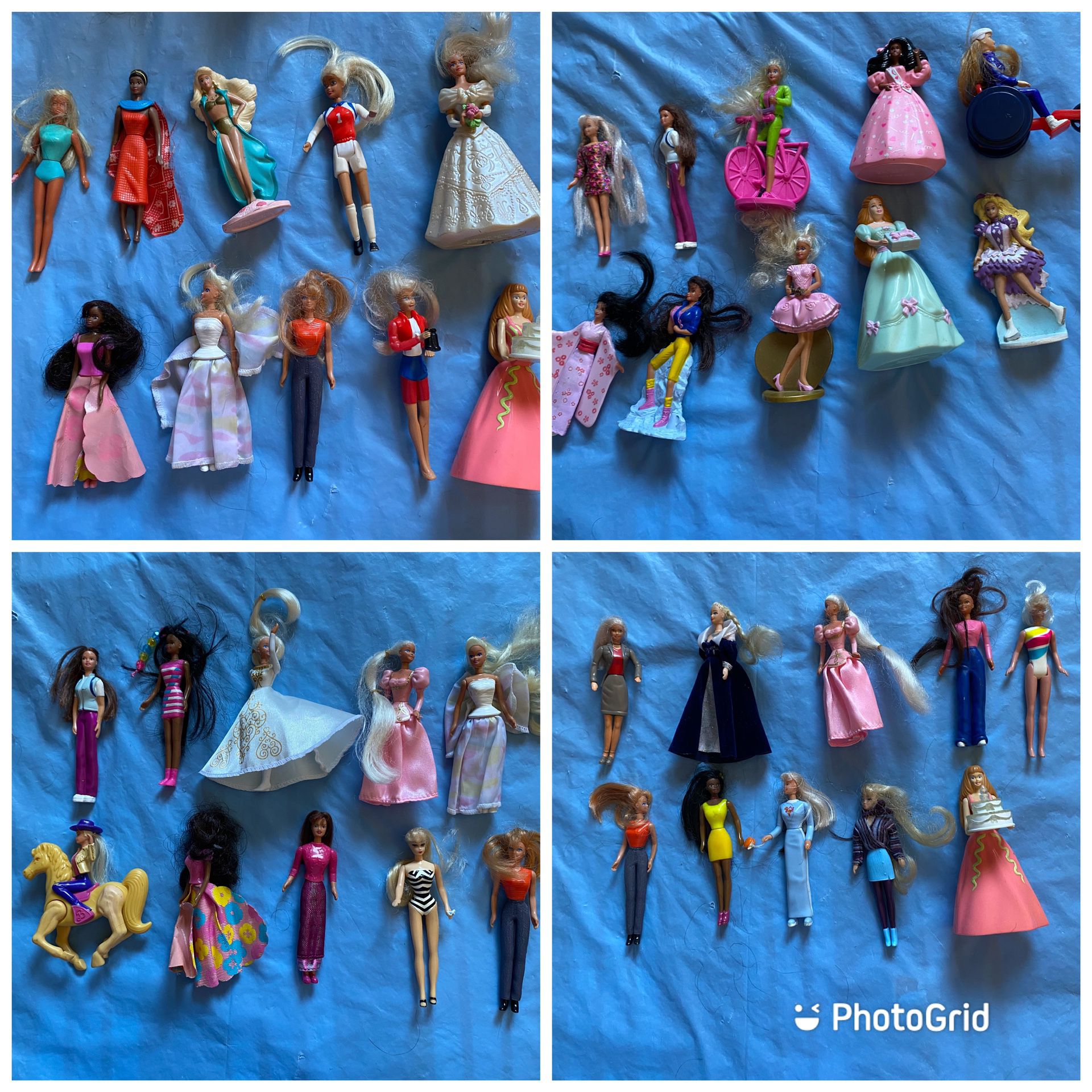 McDonald’s Mini Barbie Dolls 10 dolls for $5 lot 2
