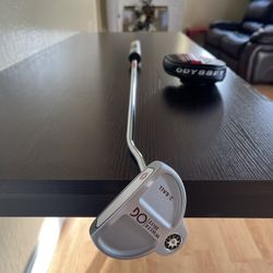 Odyssey White Hot Og 2 Ball Putter with upgradede grip (Super Stroke grip)
